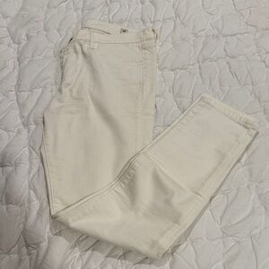 FACONNABLE OFF WHITE TAILORED DENIM